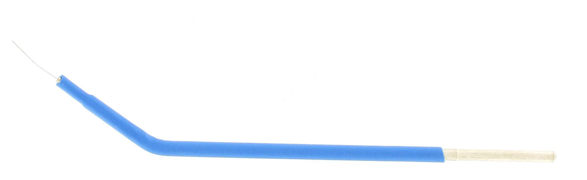 Elettrodo per elettrobisturi  a filo angolato 45° - 5 cm - 1 pz.