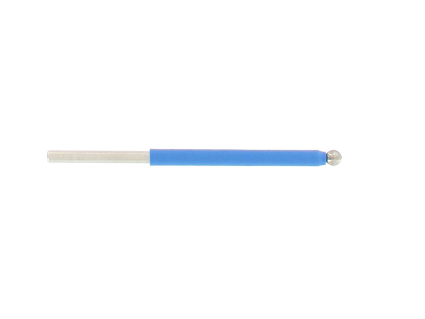 Straight ball electrode for electrosurgery autoclavable Ø 3 mm no. 10 - 5 cm