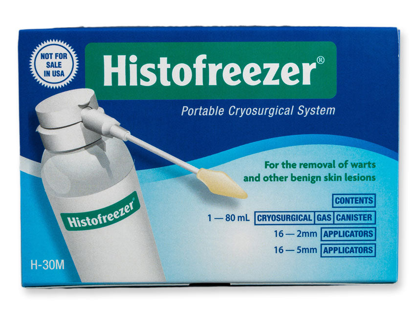Histofreezer Mix Mini - bombola da 80 ml e 16 applicatori da 5 mm e 16 da 2 mm