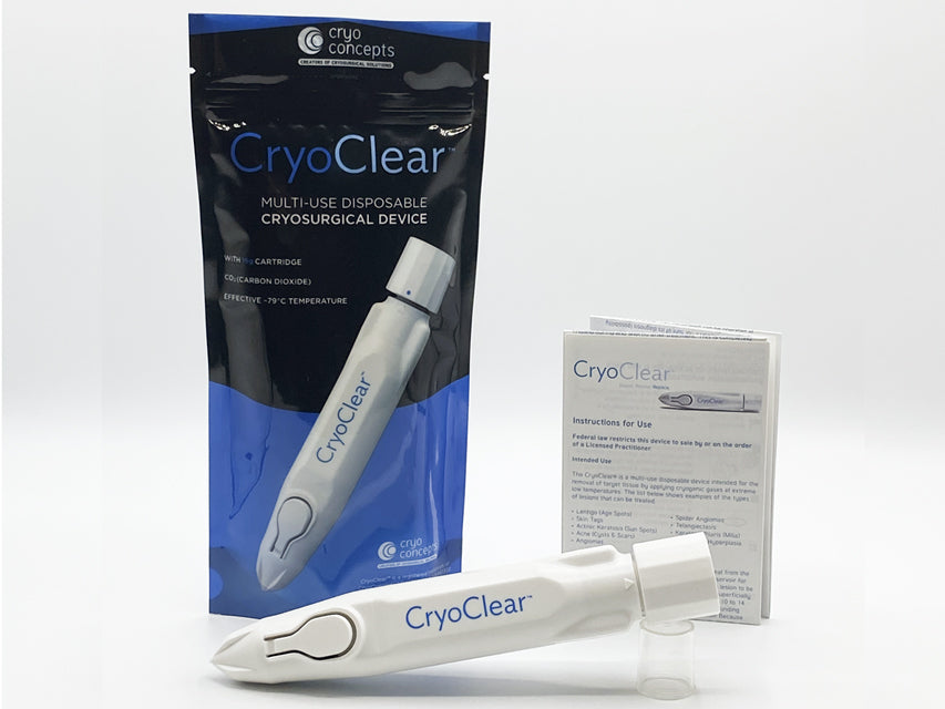 Dispositivo criochirurgico Cryoclear con cartuccia 16 g