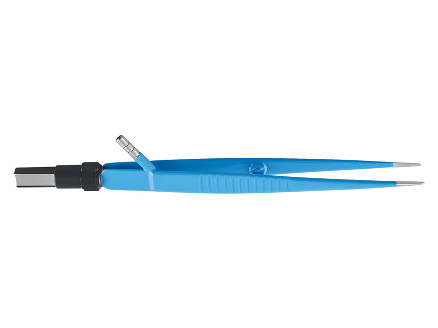 Pinza bipolare retta 18 cm - irrigazione - 1 pz.