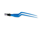 Bayonet bipolar forceps 16.5 cm - 1 mm tips - 1 pc.
