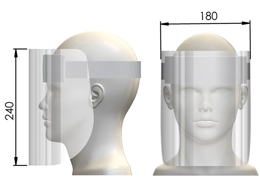 GIMA Protective Visor - PPE Class II