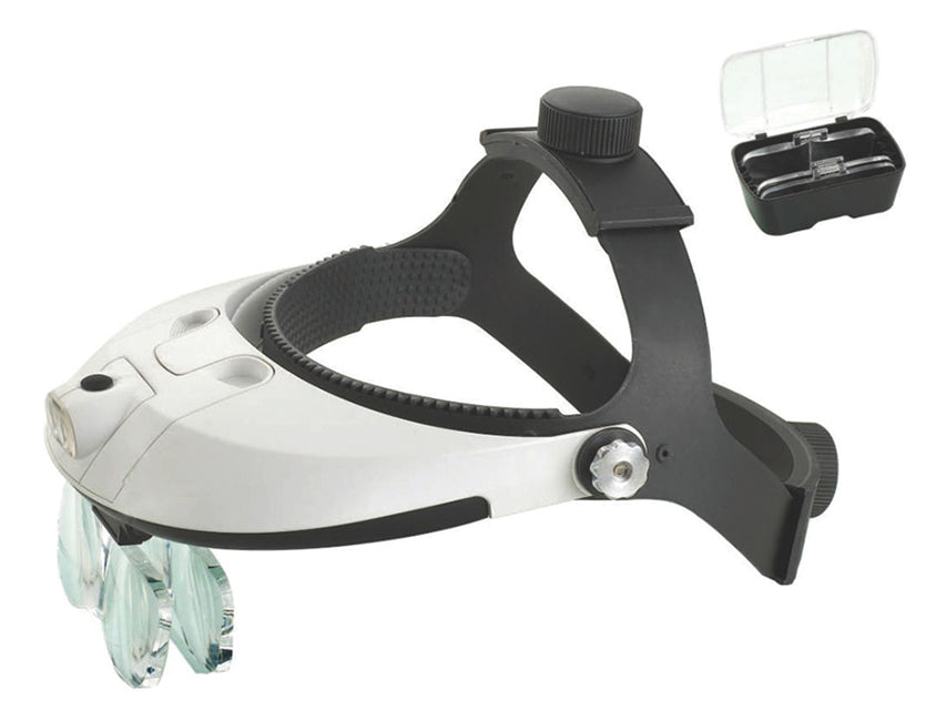 OptiLed Caschetto a LED con 5 lenti