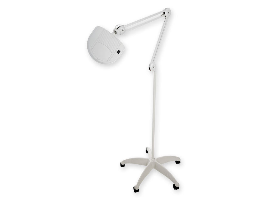 Lampada di Wood su carrello