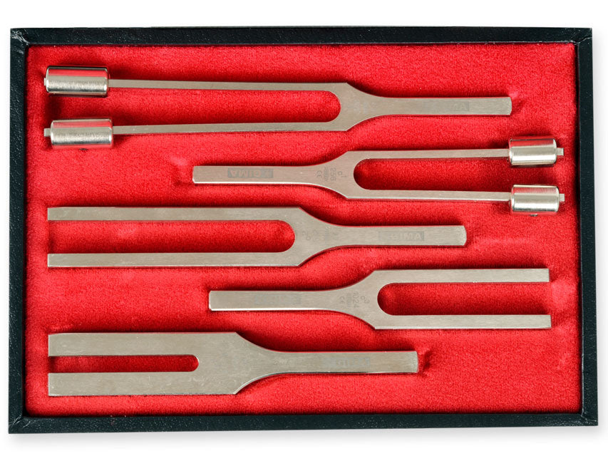 Trousse diapason Lega per otorino - Kit da 5 pz.