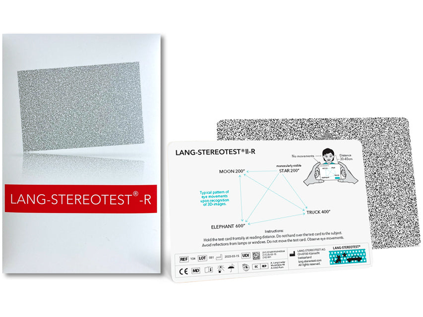 Stereotest de Lang II-R - 1 pce
