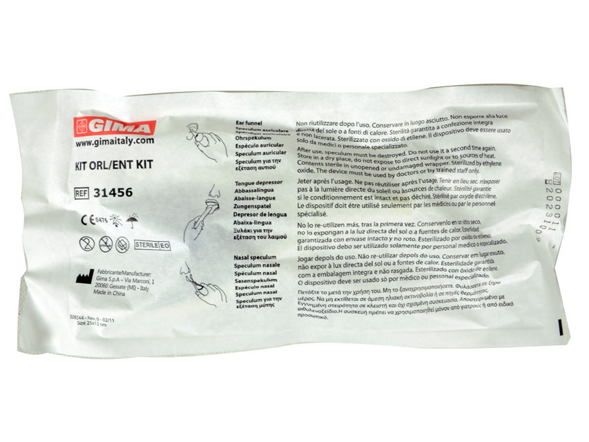 Kit ORL monouso sterile - Conf.25 kit