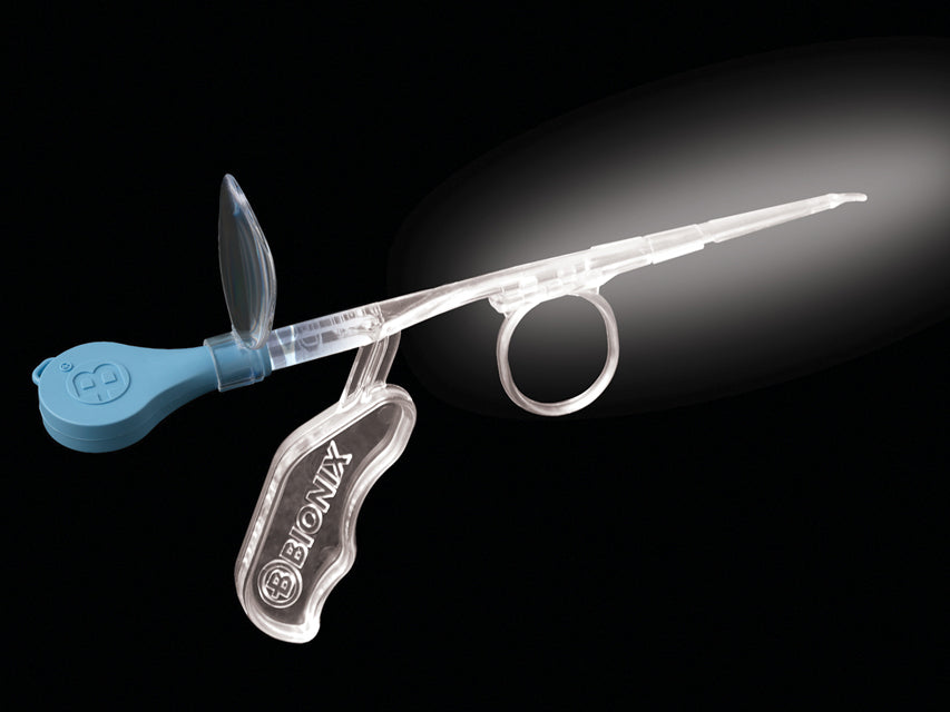 Curette articolate + 1 illuminatore led - conf. 25 pz.