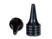 Speculum monouso per otoscopi Heine/Kawe diam. 4 mm-neri conf. 1000 pz.