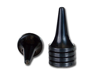 Speculum monouso per otoscopi Heine/Kawe diam. 4 mm-neri conf. 1000 pz.