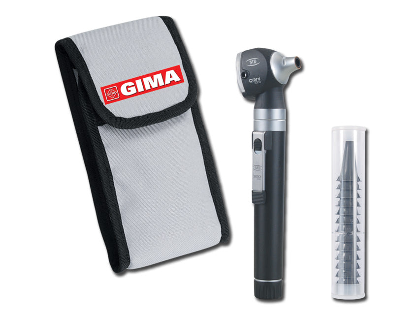 Otoscopio gima f.o. sigma-2,5V -alogeno nero