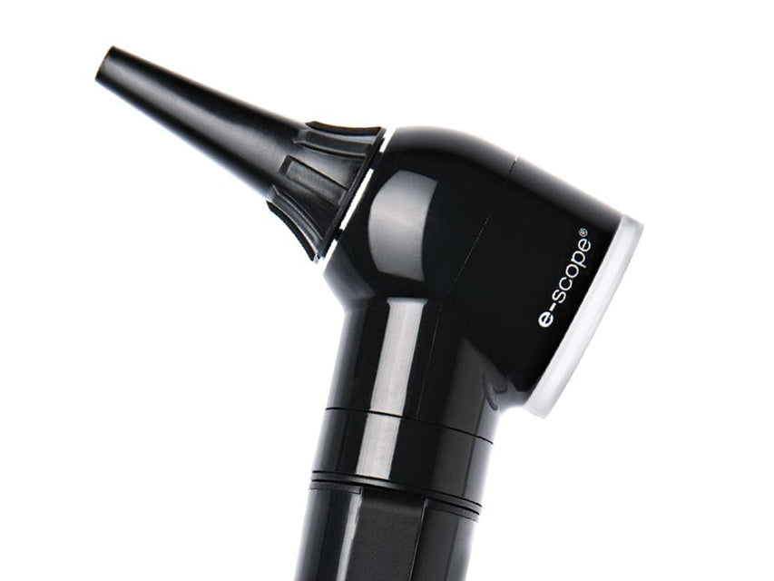 Otoscopio e-scope nero xenon 2,5v in bustina