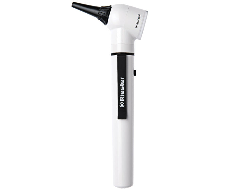Otoscopio e-scope bianco led 3,7v in astuccio