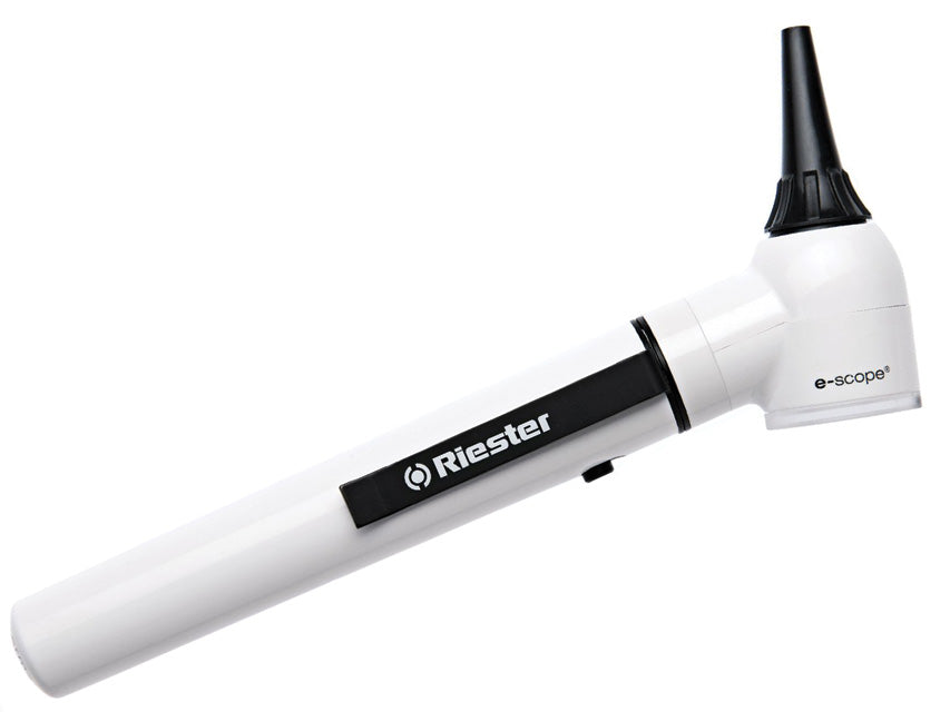 Otoscopio e-scope bianco led 3,7v in astuccio