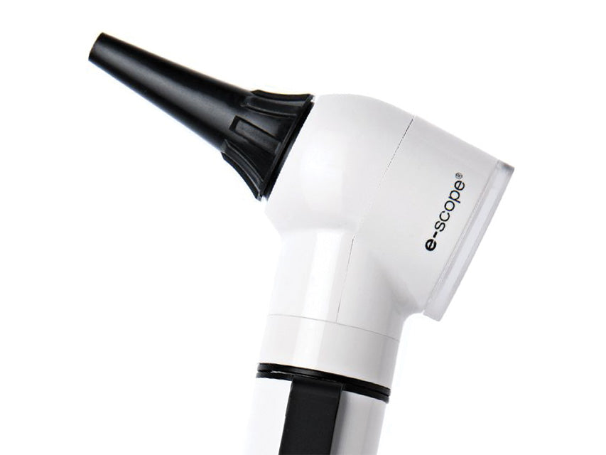 Otoscopio e-scope bianco led 3,7v in astuccio