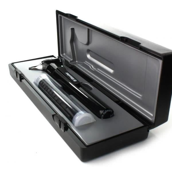 Otoscopio e-scope f.o. Nero led 3,7v in astuccio rigido