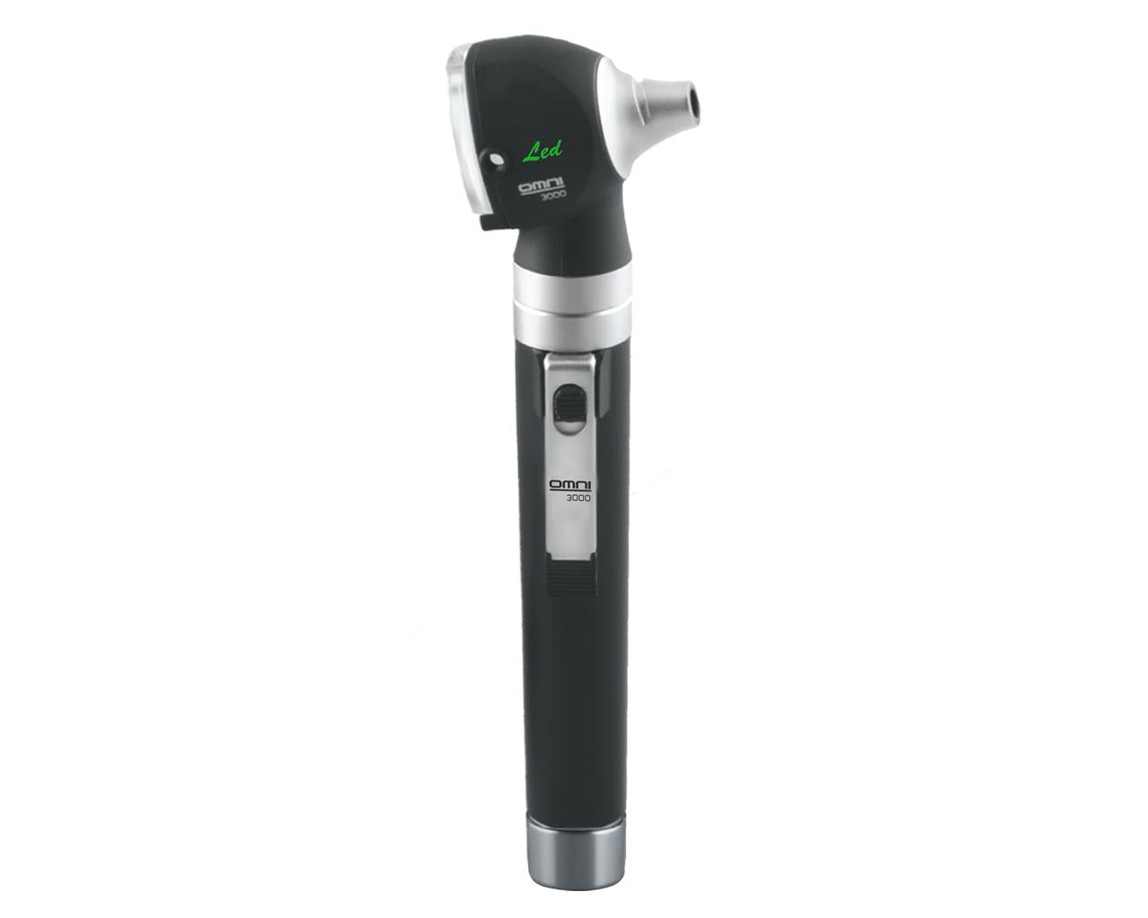 Otoscopio sigma led f.o. Con manico ricaricabile e batteria - nero - in bustina - 1 pz.