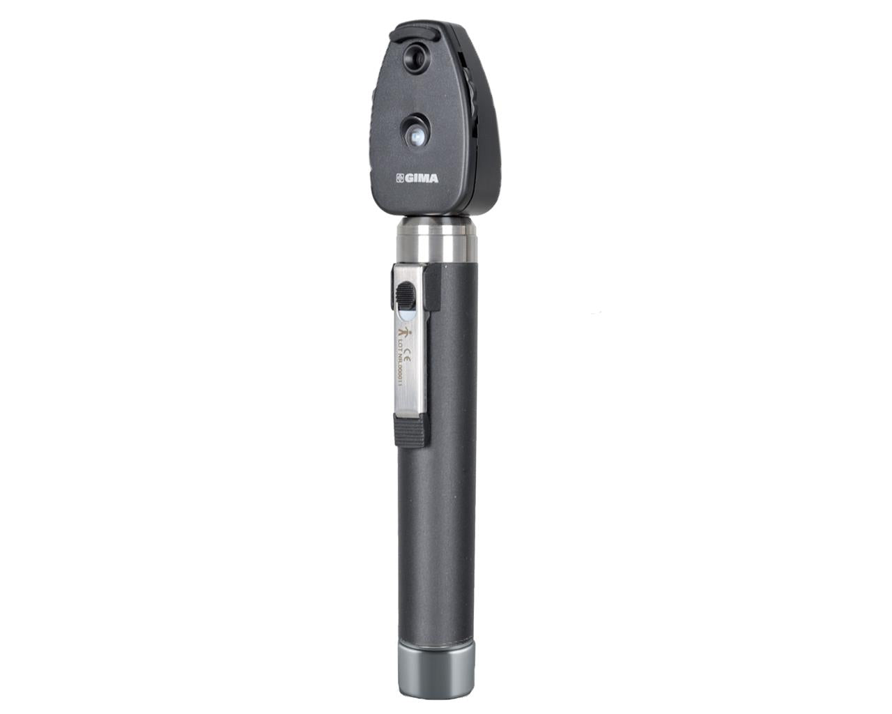 Oftalmoscopio sigma led f.o. Con manico ricaricabile e batteria - nero - in bustina