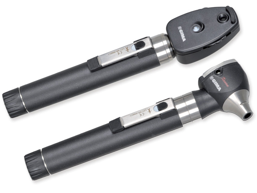 Oto-oftalmoscopio sigma led con 2 manici ricaricabili, in astuccio rigido - 1 pz.