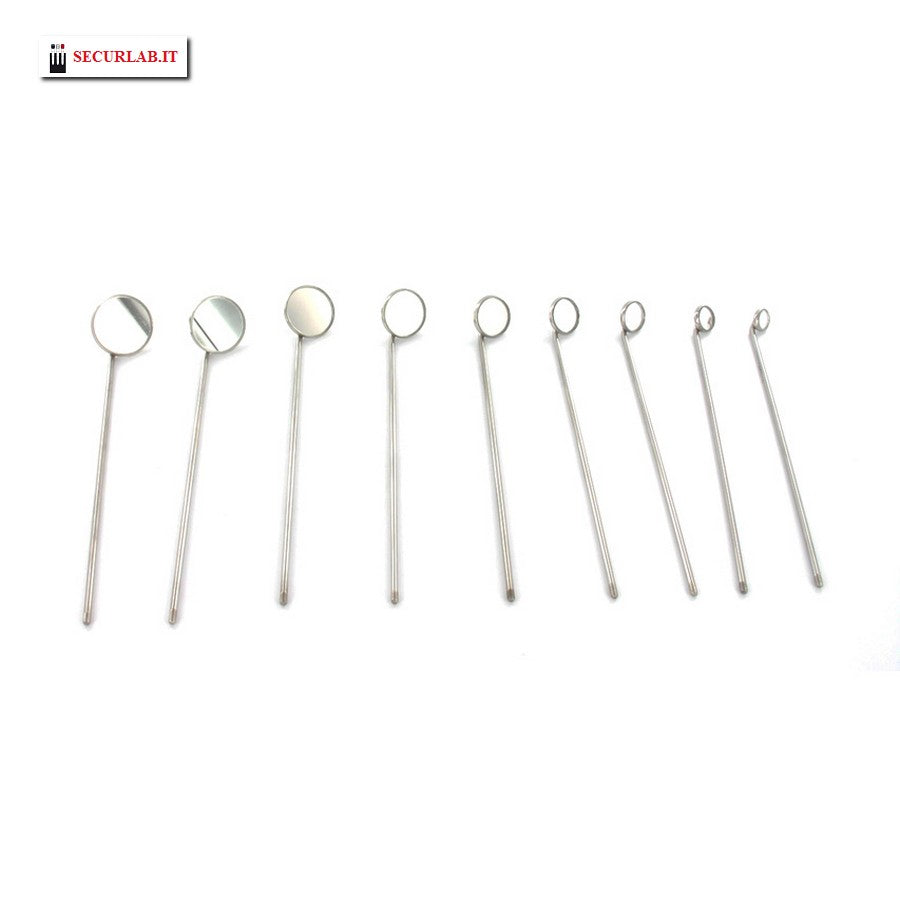 Serie specchi laringe - 9 pezzi