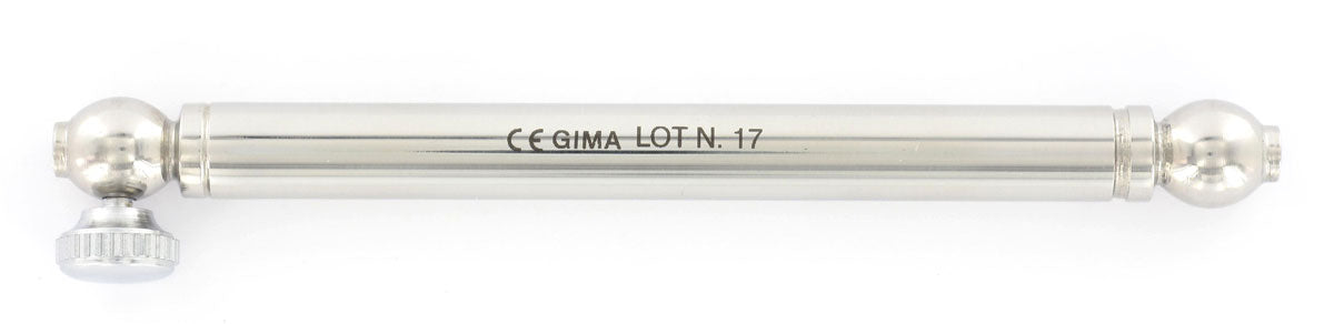 Manico per specchi laringe regolabile - 12,5 cm