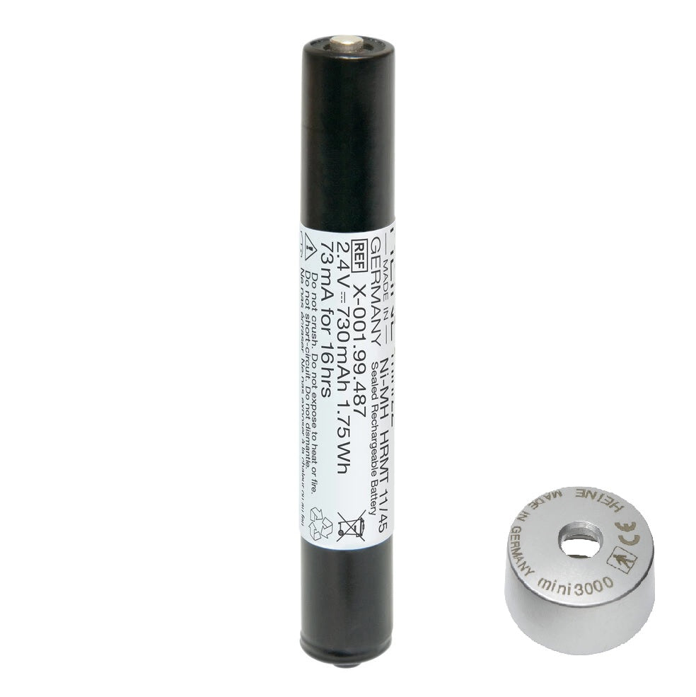 Batteria ricaricabile Heine per mini 3000 + base