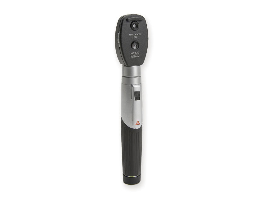 Oftalmoscopio Heine Mini 3000 Led Manico Ricaricabile - Nero