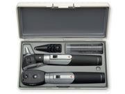 Set mini Heine 3000 LED - Oftalmoscopio + Otoscopio (F.O.) + 2 Manici a batterie