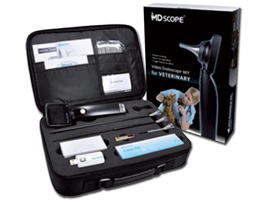 Videotoscopio md scope veterinaria - con 3 sonde - 1 pz.