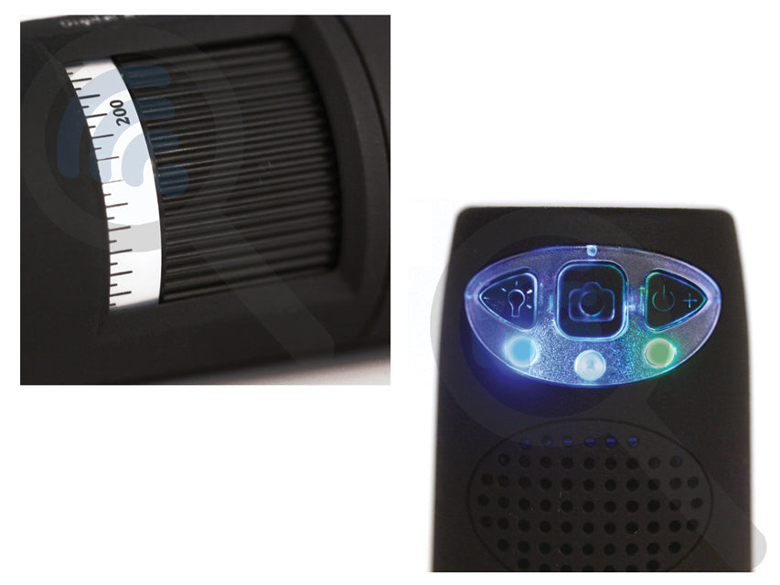 Dermatoscopio a LED polarizzato + UV+Bianchi con software - WiFi e USB