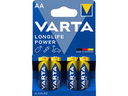 Batterie alkaline stilo AA Varta H.E. - 4 pz. in blister