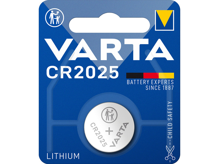 Batteria litio bottone varta 2025 - blister 1 pz.