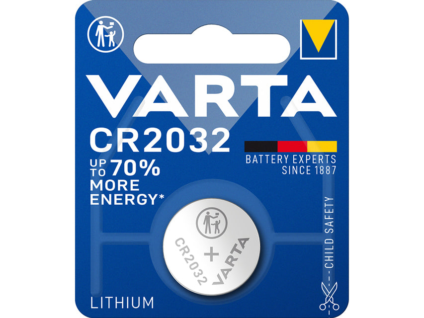 Batteria al litio a bottone Varta 2032