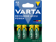 Batterie varta stilo "aa" ricaricabile - blister 4 pz.