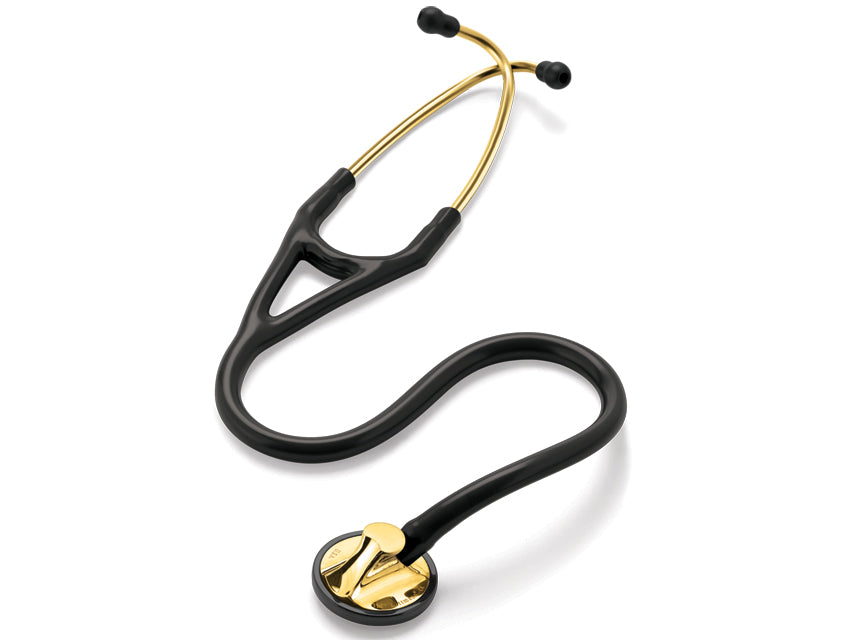 Littmann master cardiology s.e. - 2175 - nero - finitura ottone - 1 pz.