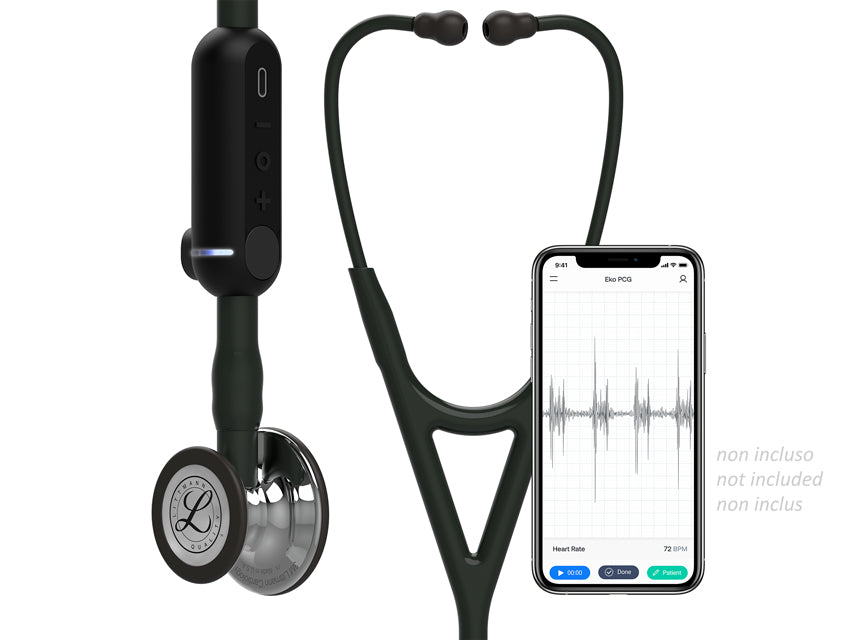3M Littmann Stetoscopio Core Digital - 8869 - Nero - Finiture Specchio