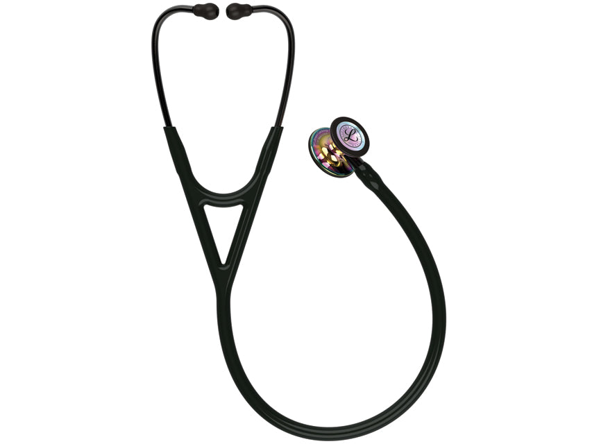 Littmann cardiology iv - 6240 - black - rainbow finish - 1 pc.