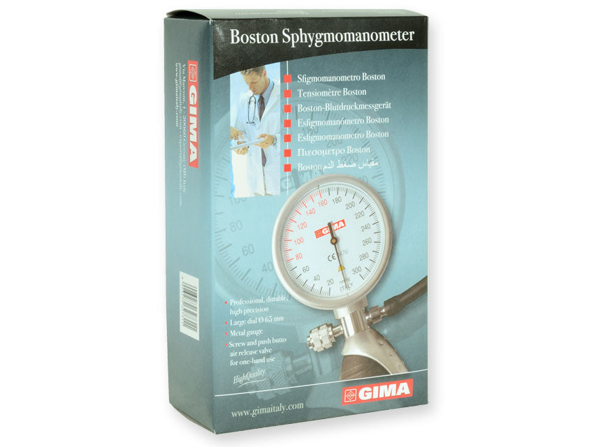 Sfigmomanometro boston nero - aneroide