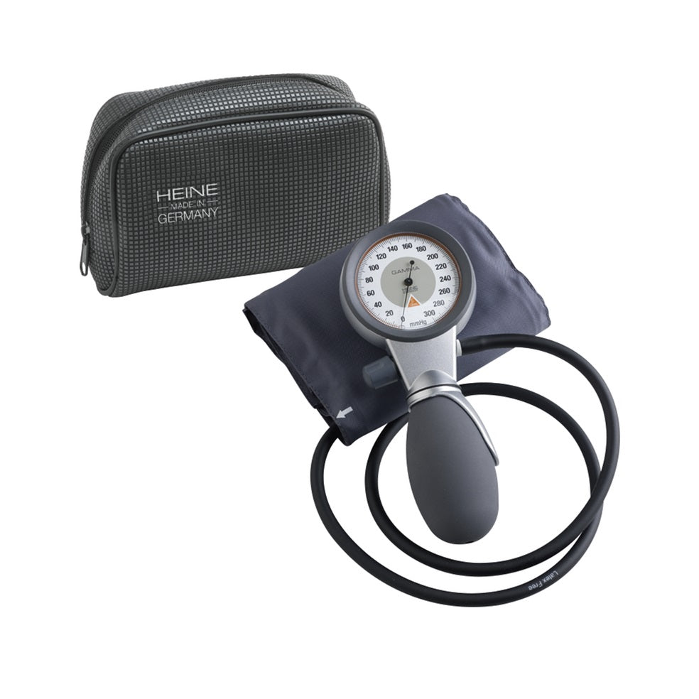 Sfigmomanometro aneroide a 1 tubo Heine G7® con bracciale adulto - con borsetta