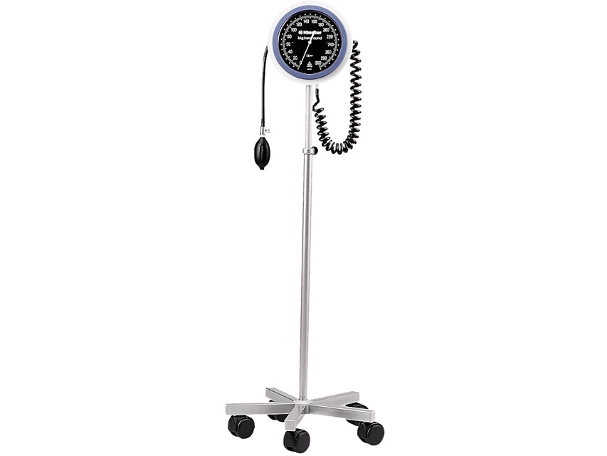 Sfigmomanometro aneroide a 2 tubi
Riester Big Ben® - su piantana a rotelle