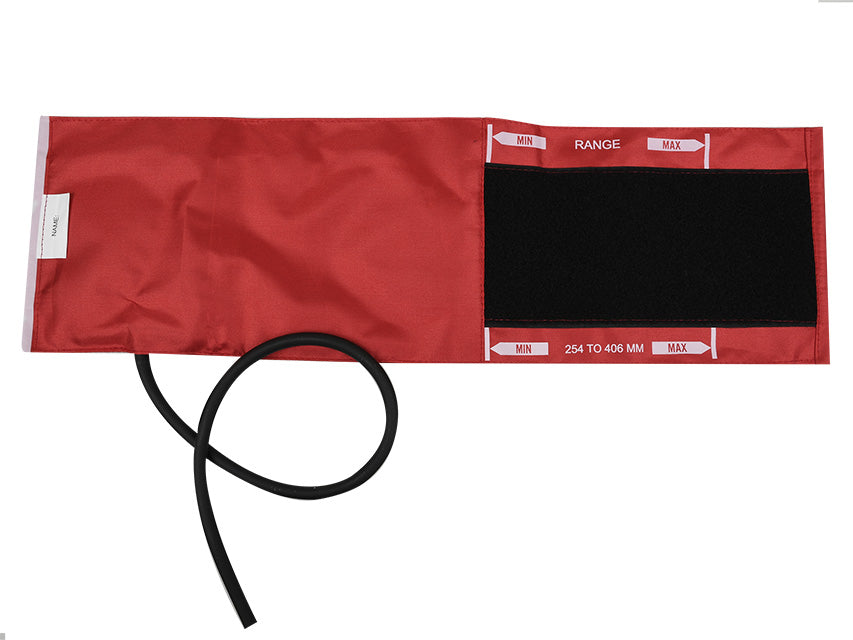 Gima Bracciale Adulti + Polmone 1 Tubo, 49 x 15 cm, Nylon, Rosso