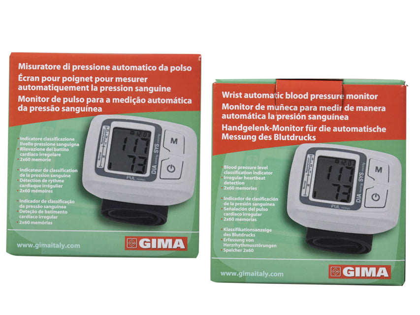 Sfigmomanometro Digitale da polso Gima