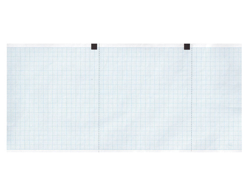 Papel térmico compatible para ecg Cardioline Ar1200 - 120 mm x 18 m - 10 rollos