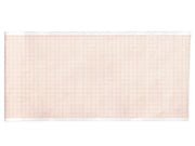 Papel térmico ecg 110x30 mmxm - rollo rejilla naranja - 1 rollo
