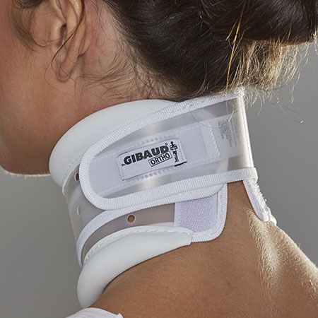 COLLARE CERVICALE GIBAUD C3 RIGIDO TIPO SCHANZ cm.38/41 TG.2 ORTHO 1116