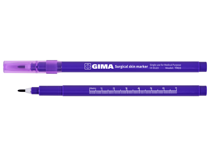 Penna dermatologica - punta singola 1,0 mm - sterile