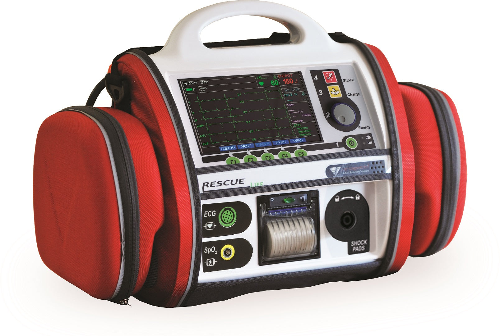 Defibrillatore rescue life 7 aed - altre lingue - 1 pz.