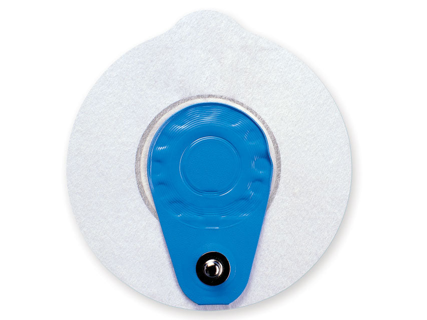 Elettrodi ECG Ambu Blue Sensor VL a bottone 72x68 mm - gel liquido - Conf.25 pz.