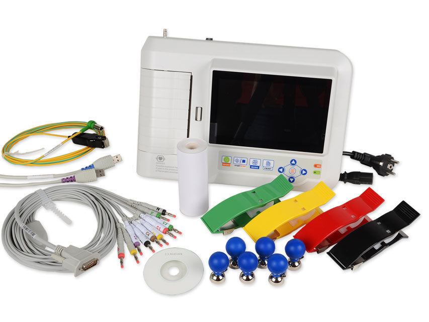 ECG CONTEC 600G Touch - 3-6 Kanal-EKG mit Display